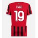 AC Milan Theo Hernandez #19 Hjemmedrakt Dame 2024-25 Korte ermer